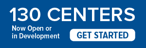 130 Centers Now Open or in Development