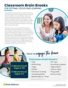 classroom brain breaks for teachers thumbnail-1