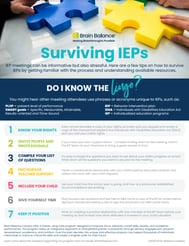 iep school coping guide