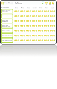 behavior chart for kids