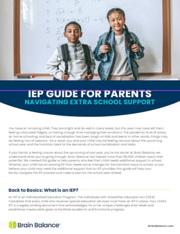 post pandemic iep guide