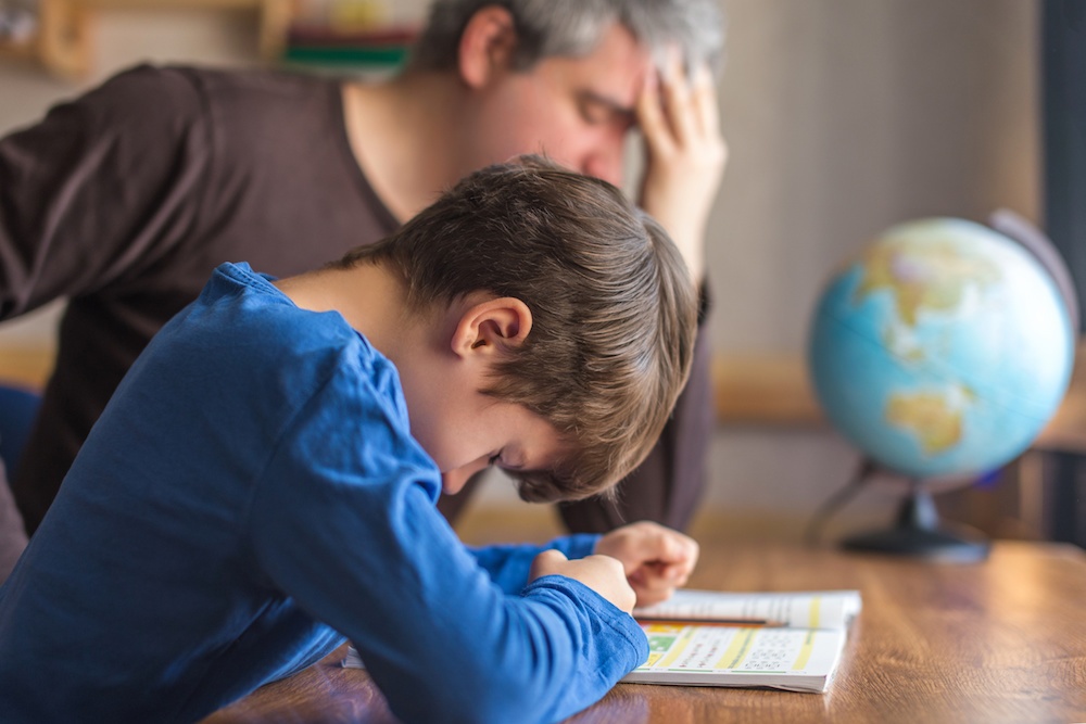 child keeps forgetting homework