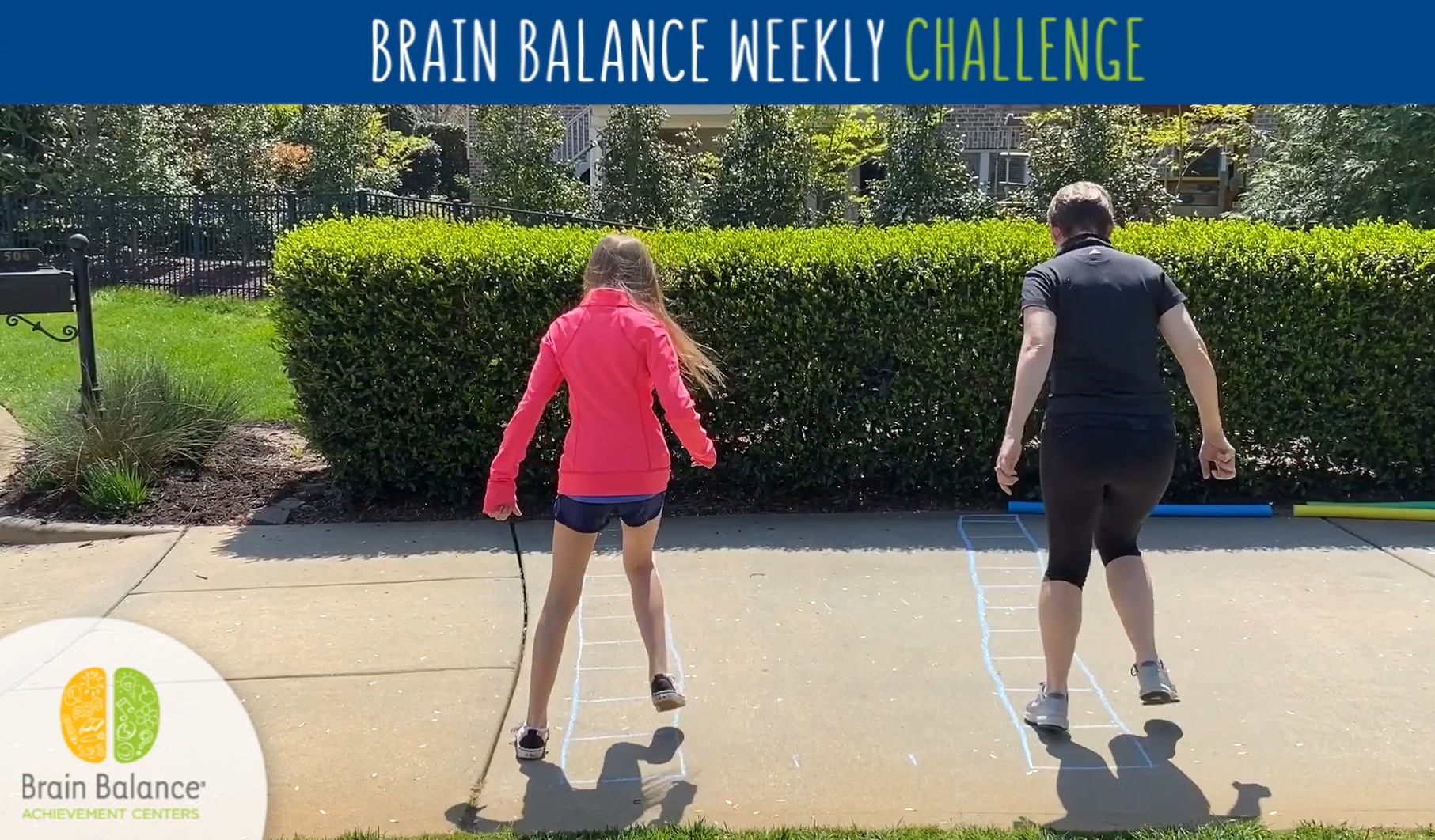 Brain Balance Exercise Challenge: Agility Ladder